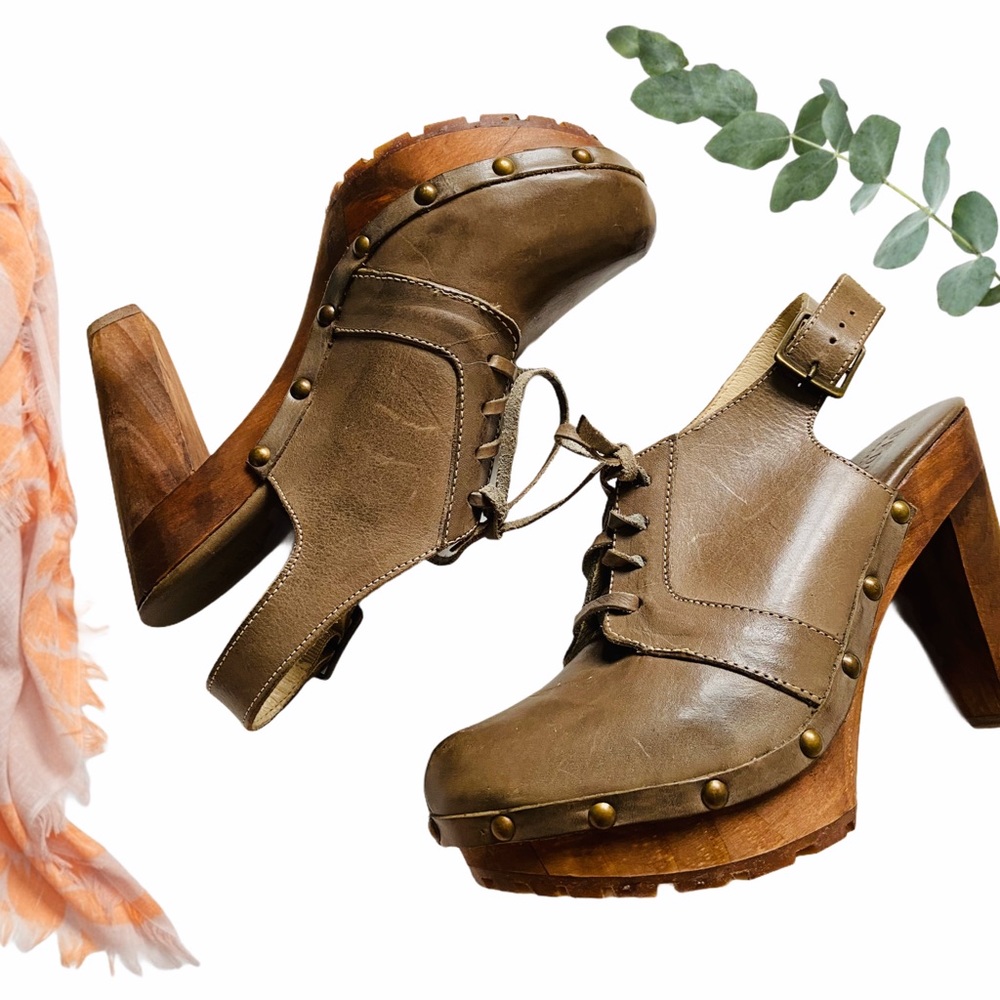 SOLD Bed Stu Free People leather oxford clog
